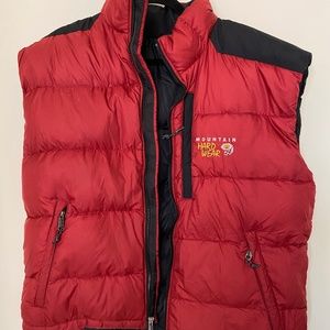 Mountain Hardwear Winter Puffer Vest Size Large